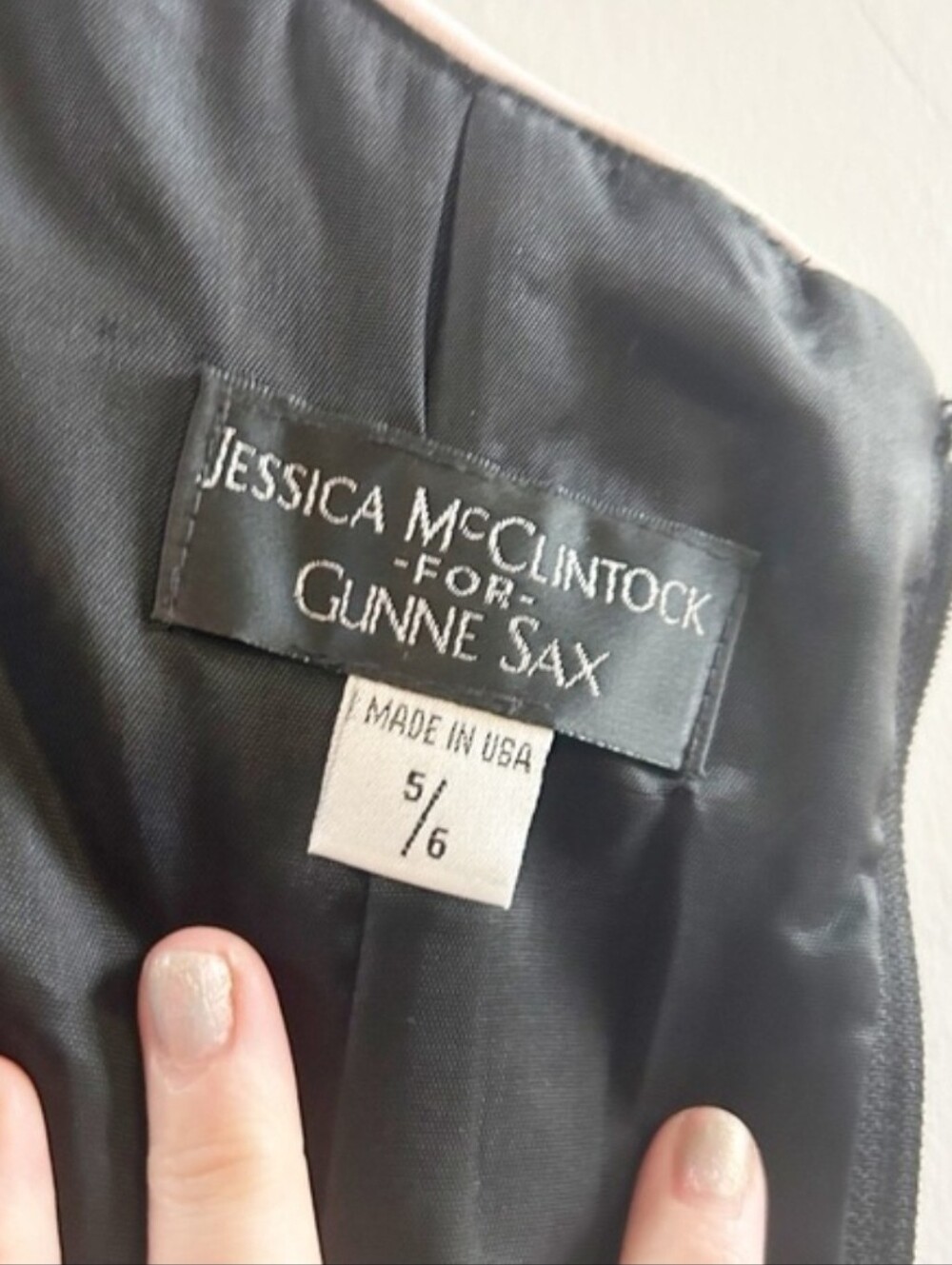 Gunne sax Jessica McClintock vintage y2k strapless dress 5/6 small - Picture 4 of 4